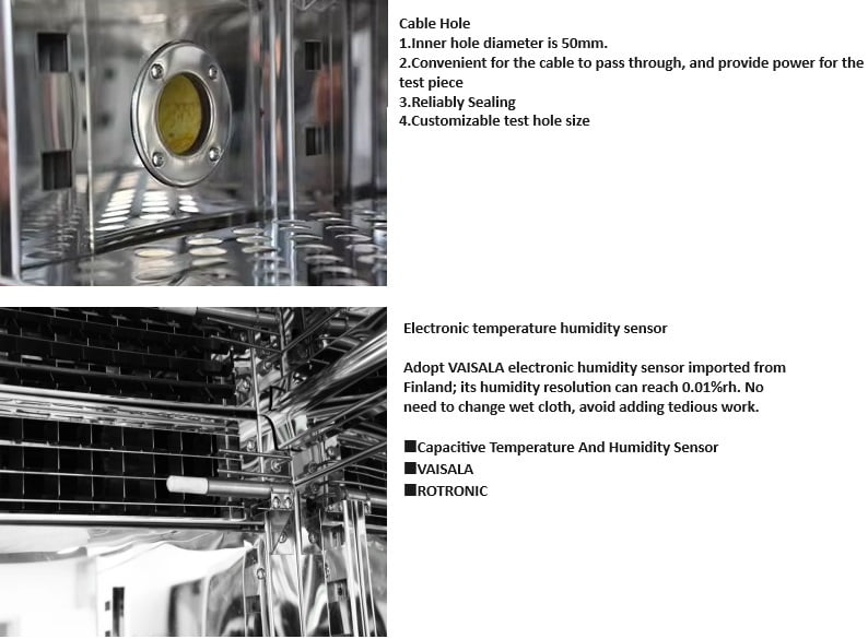 Humidity Chamber Features